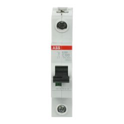   ABB S201-C100 kismegszakító, Icn = 6kA, 1P, C karakterisztika, 230/440V AC, In=100A