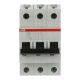 ABB S203-C10 Kismegszakító, Icn=6kA, 3P, C karakterisztika, 230/440V AC,  In=10A