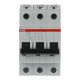 ABB S203-C16 Kismegszakító, Icn=6kA, 3P, C karakterisztika, 230/440V AC,  In=16A