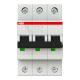 ABB S203-C20 Kismegszakító, Icn=6kA, 3P, C karakterisztika, 230/440V AC,  In=20A