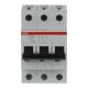 ABB S203-C40 Kismegszakító, Icn=6kA, 3P, C karakterisztika, 230/440V AC,  In=40A