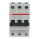 ABB S203-C80 kismegszakító, Icn = 6kA, 3P, C karakterisztika, 230/440V AC, In=80A
