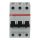 ABB S203M-C20 kismegszakító, Icn=10kA, 3P, C karakterisztika, 230/440V AC,  In=20A