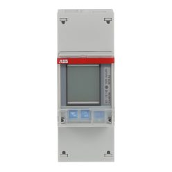   ABB B21 112-100 ; 1%-os; egyfázisú; 1x230V AC; impulzus kimenet; RS-485; direkt mérés (65 A); hatásos import