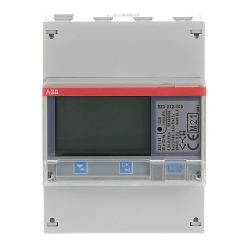   ABB B23 212-100 fogyasztásmérő; kWh; 1%-os (meddő: 2%); 3fázisú; 3x230/400V AC; impulzus kimenet; RS-485; direkt mérés (65 A); hatásos és meddő import/export