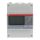 ABB B23 212-100 fogyasztásmérő; kWh; 1%-os (meddő: 2%); 3fázisú; 3x230/400V AC; impulzus kimenet; RS-485; direkt mérés (65 A); hatásos és meddő import/export
