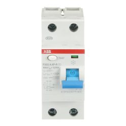   ABB F202A-100/0.03AP-R Áramvédő kapcsoló (FI-relé), 2P, In=100A, 30mA, A típus; nem kívánt kioldással szemben védett