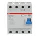 ABB F204A-100/0.03AP-R Áramvédő kapcsoló (FI-relé), 4P, In=100A, 30mA, A típus; nem kívánt kioldással szemben védett