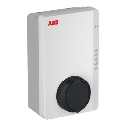  ABB Terra AC fali töltő 11 kW, 3 fázis/16A, növelt érintésvédelmi type2 aljzat, RFID