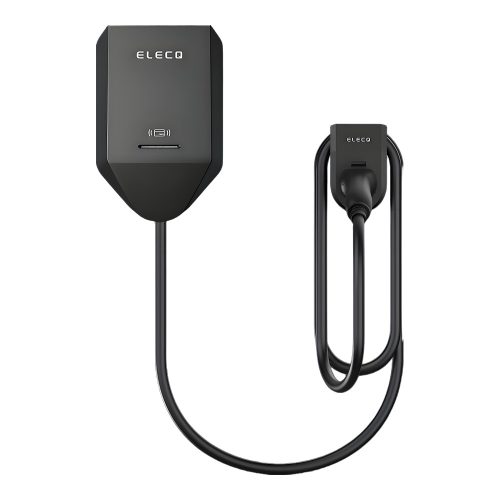 Elecq AC fali töltő 11 kW, 3 fázis, 16 A, 5 m type2 kábel, RFID, Wi-Fi, Bluetooth, OCPP