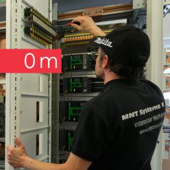   Háromfázisú töltő telepítési csomag előkészített helyszínre